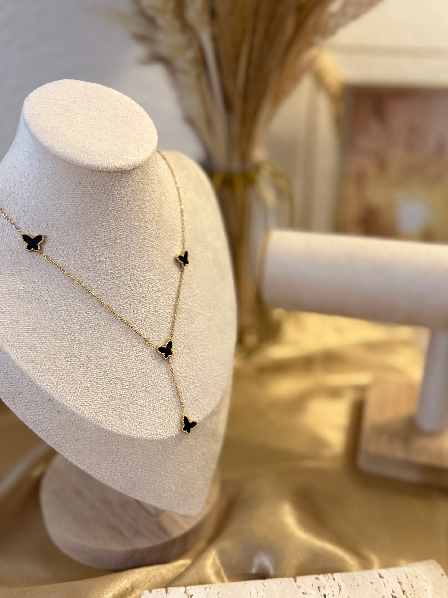 Sofia in black “Necklace “