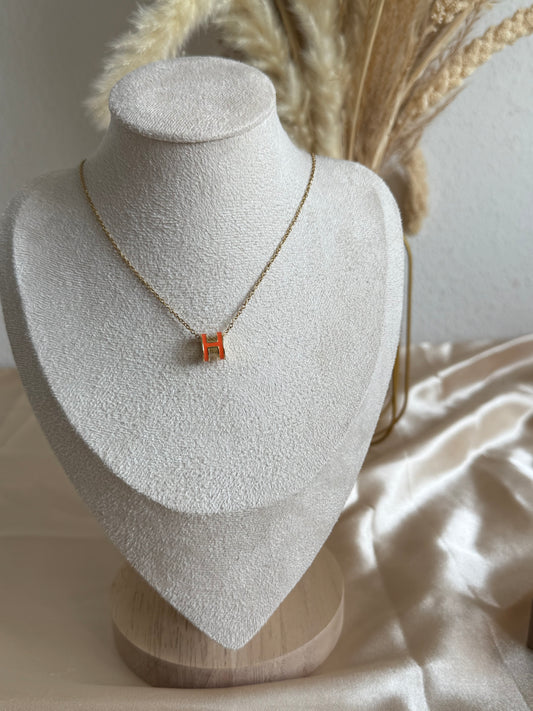 Bliss in Orange Necklace