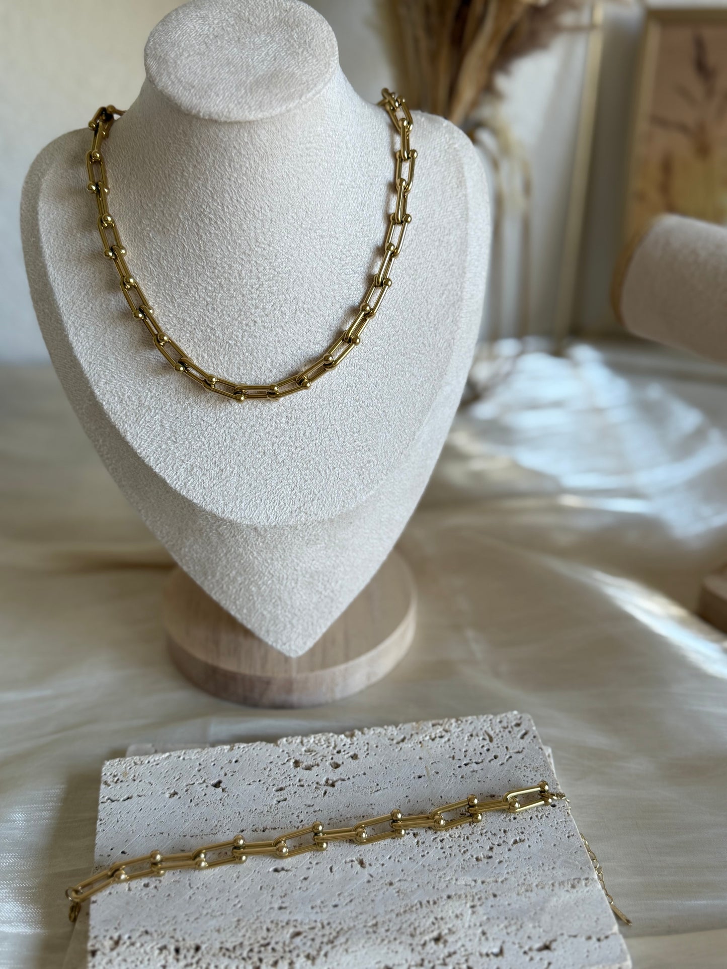 Golden shine„Necklace „