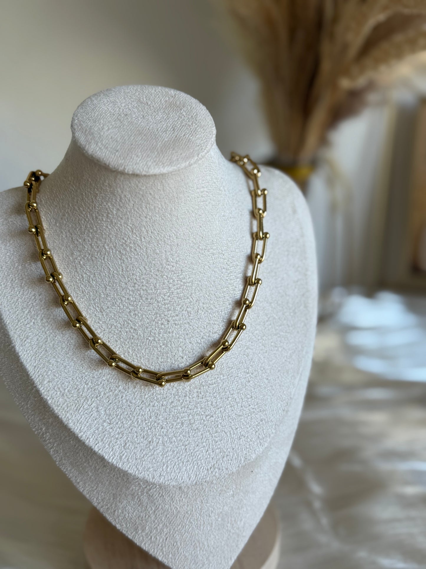 Golden shine„Necklace „