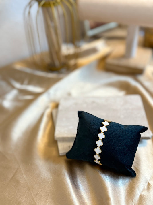 Rama in white “ Bracelet “