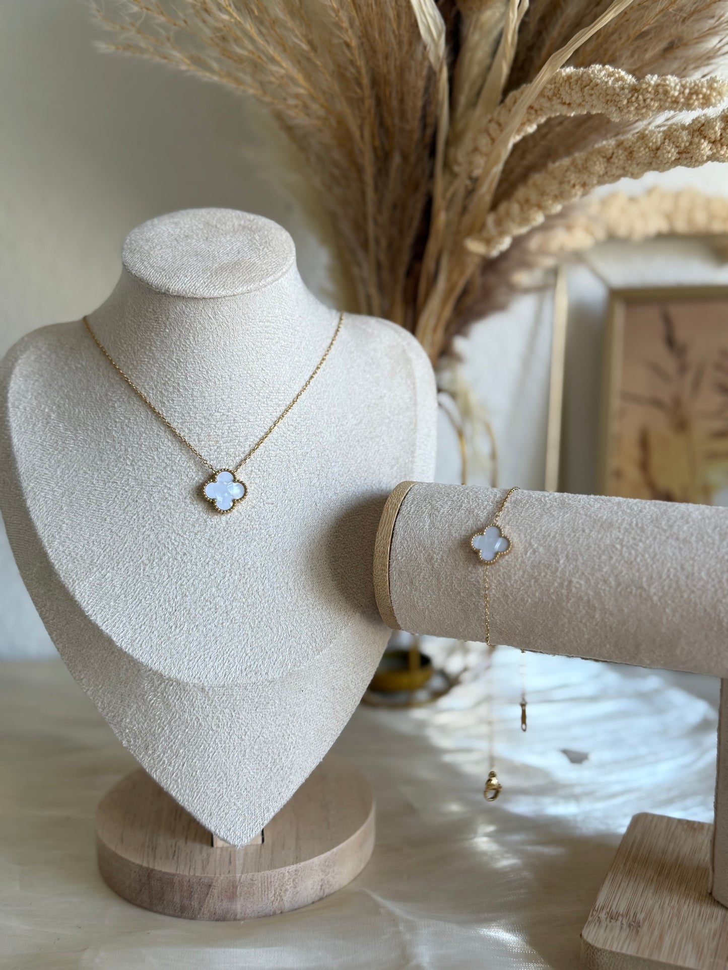 Eline in white “Necklace “