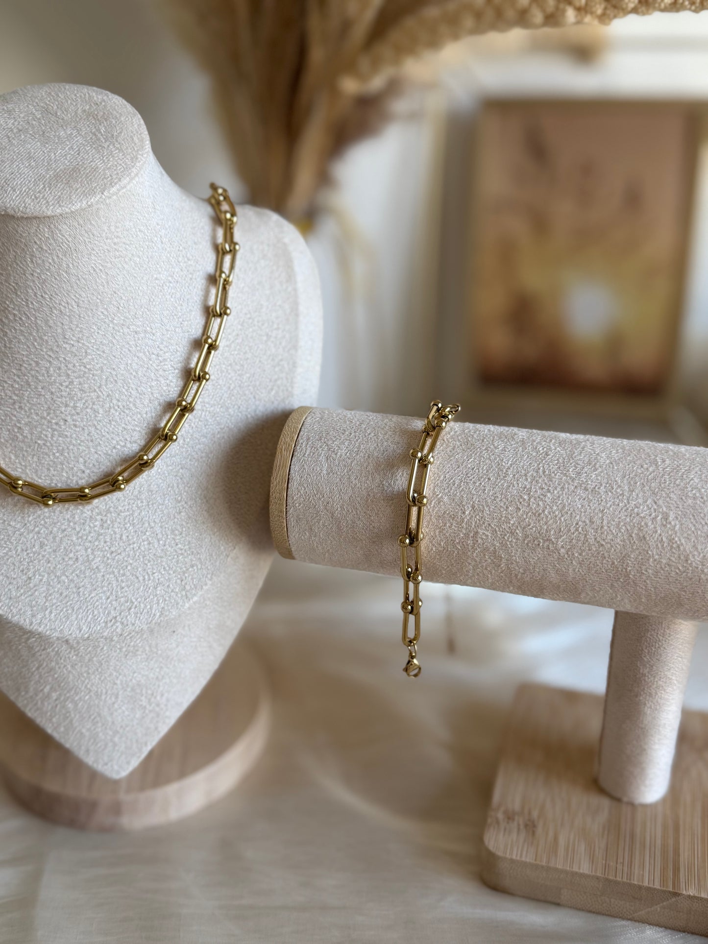 Golden shine„Necklace „