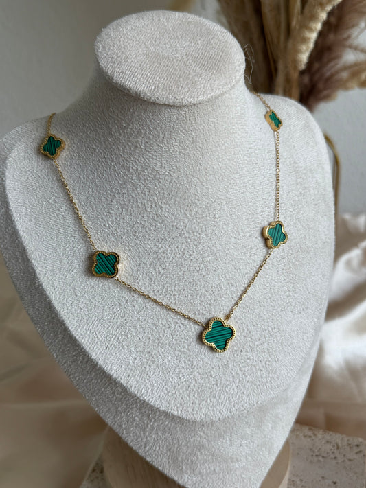 Eline in Green Necklace