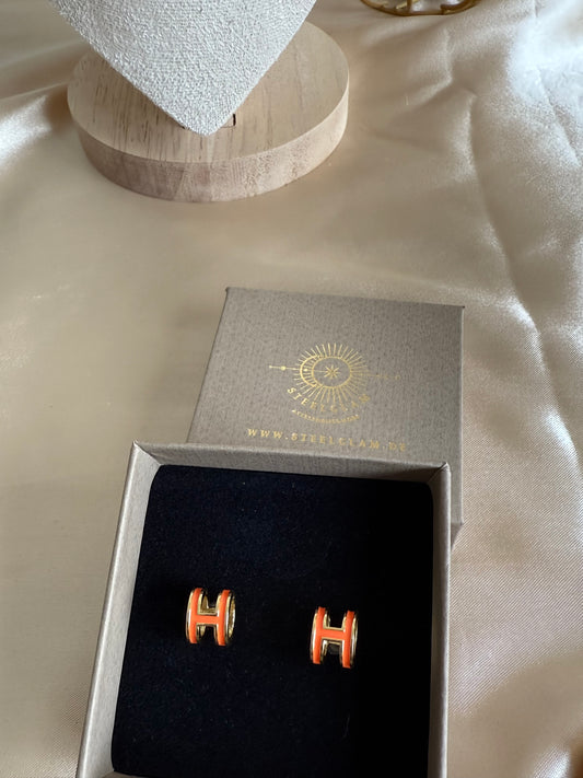 Bliss in Orange Earrings