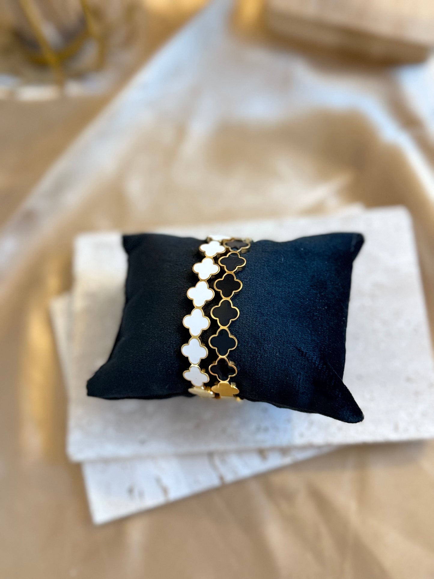 Rama in white “ Bracelet “