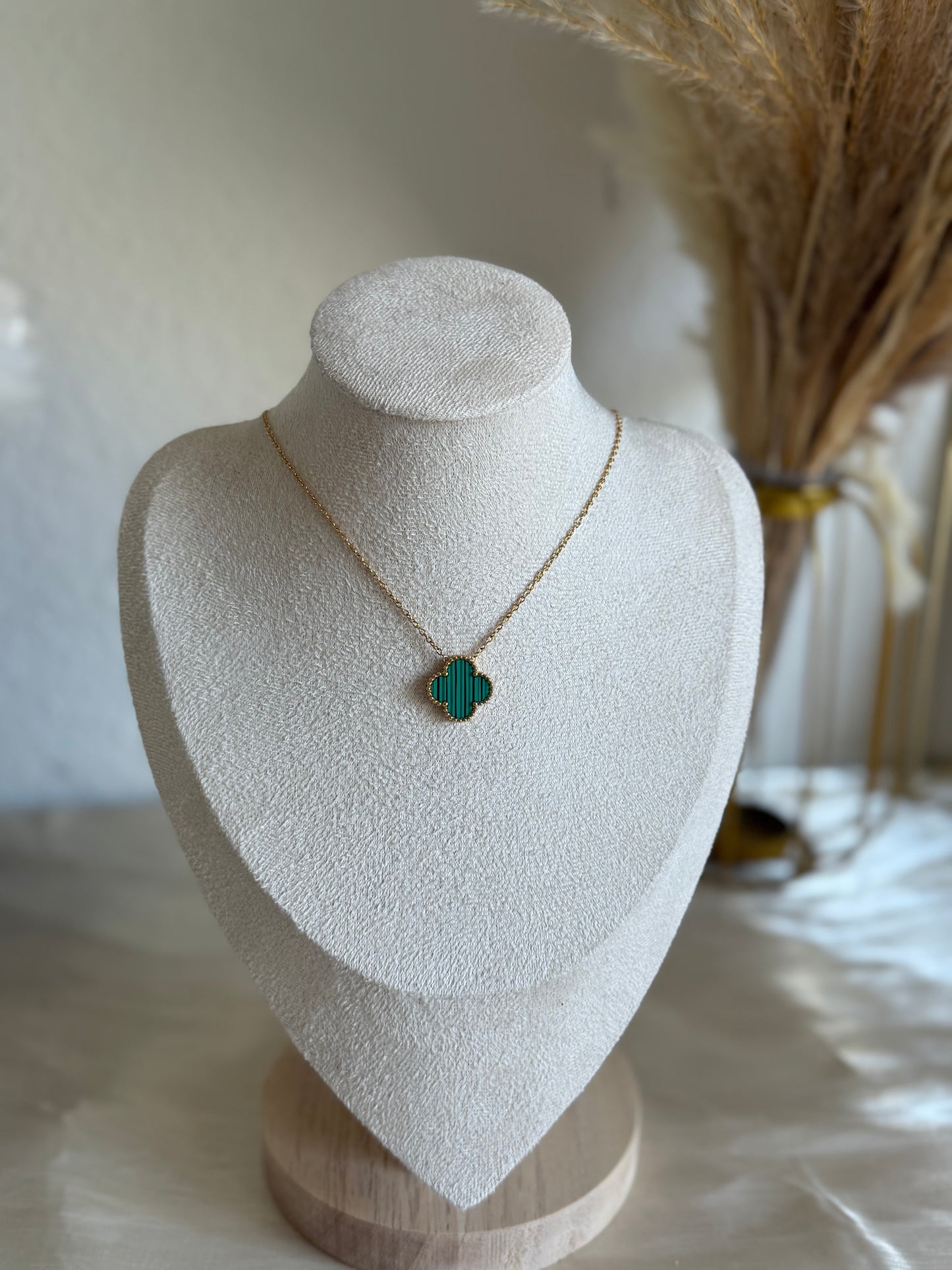 Eline in green “Necklace “