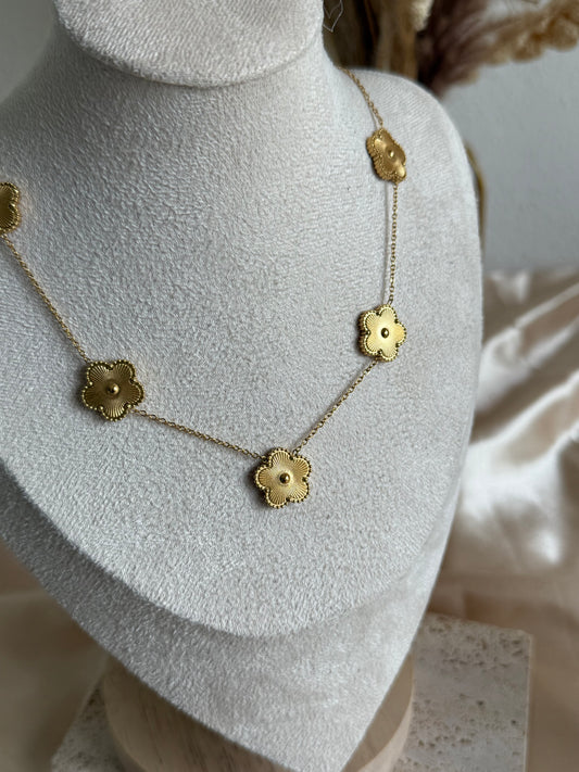 Golden Rose Necklace