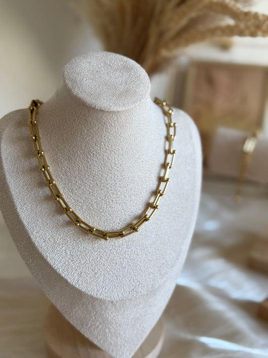 Golden shine„Necklace „